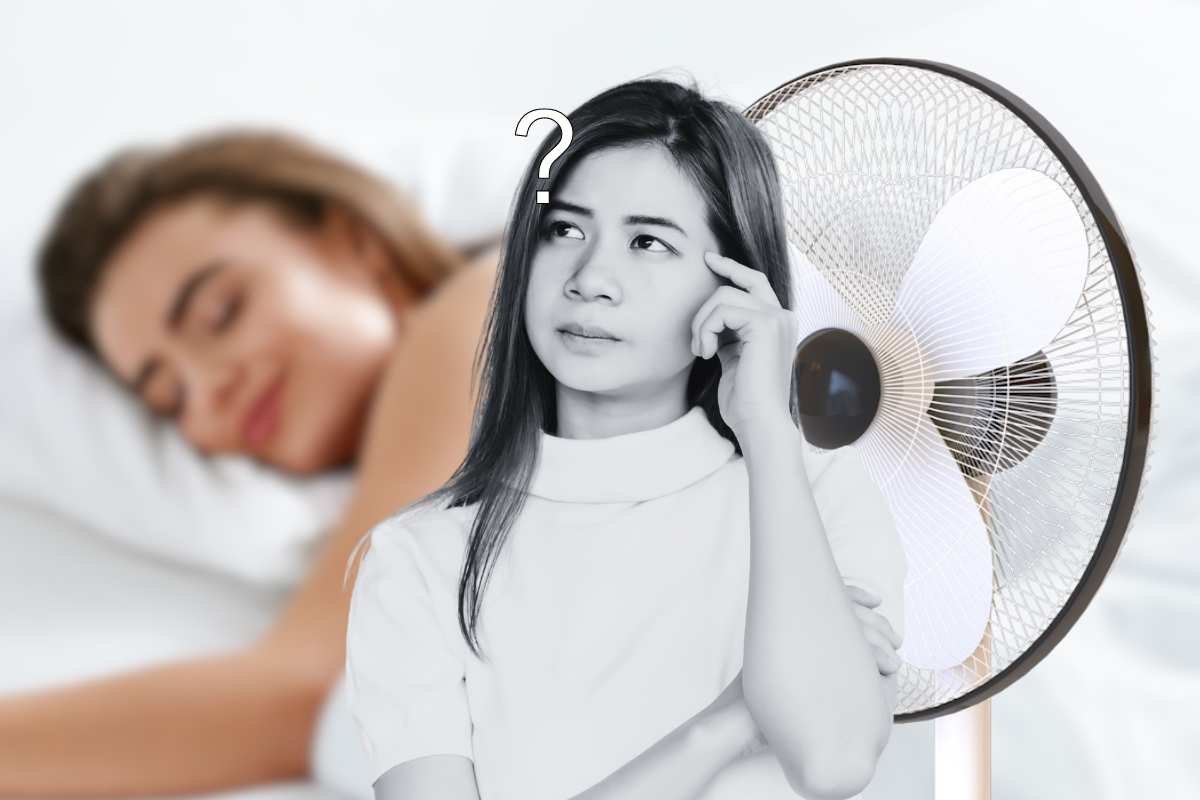 Dormire con il ventilatore acceso durante la notte fa male?